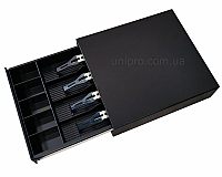 Металевий грошовий ящик HPC-13S push-push  чорний колір 